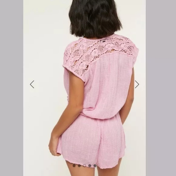 O'neill Saltwater Lavender Coverup Romper XL - Picture 3 of 9